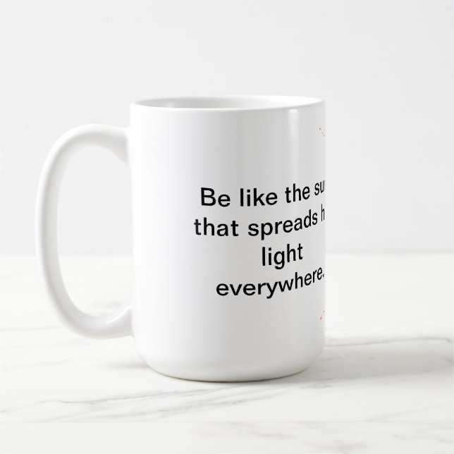 Mug Rayons Solaires Automatiques, (Gauche)