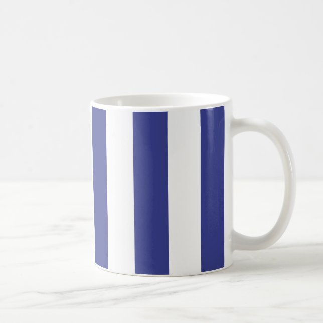 Mug Rayures bleues et blanches (Droite)