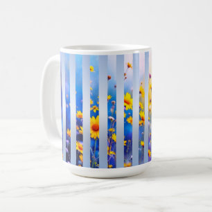 Mug Rayures de reflets au lever du soleil