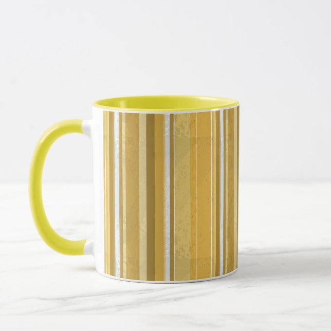 Mug Rayures Jaune (Gauche)