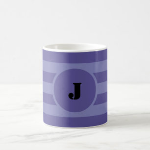 Mug Rayures violettes moyennes et claires