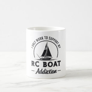Mug RC Boat Addiction Modèle à distance Radio RC Boat