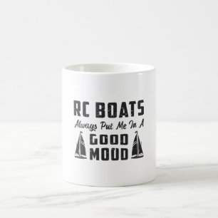 Mug RC Boat Me Placer De Bonne Humeur Radio Modèle RC 
