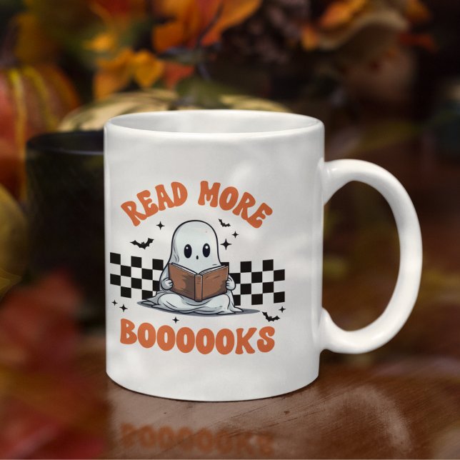 Mug Read More Boooooks Halloween Gift (Créateur téléchargé)