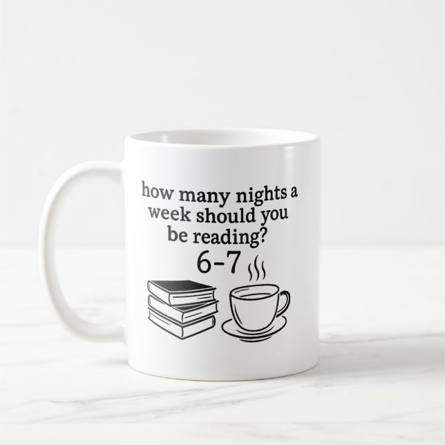 Mug Reading 67 Meme English Teacher Funny 67 Book Love (Gauche)