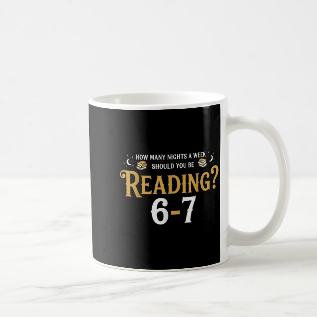 Mug Reading 67 Meme Teacher School Librarian Englieach (Droite)