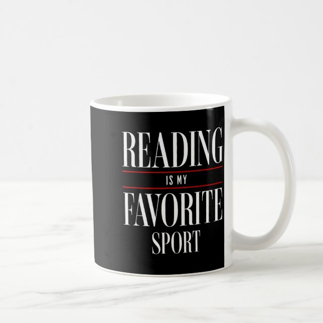 Mug Reading Is My Favorite Srt Book Lover Funny Saying (Droite)