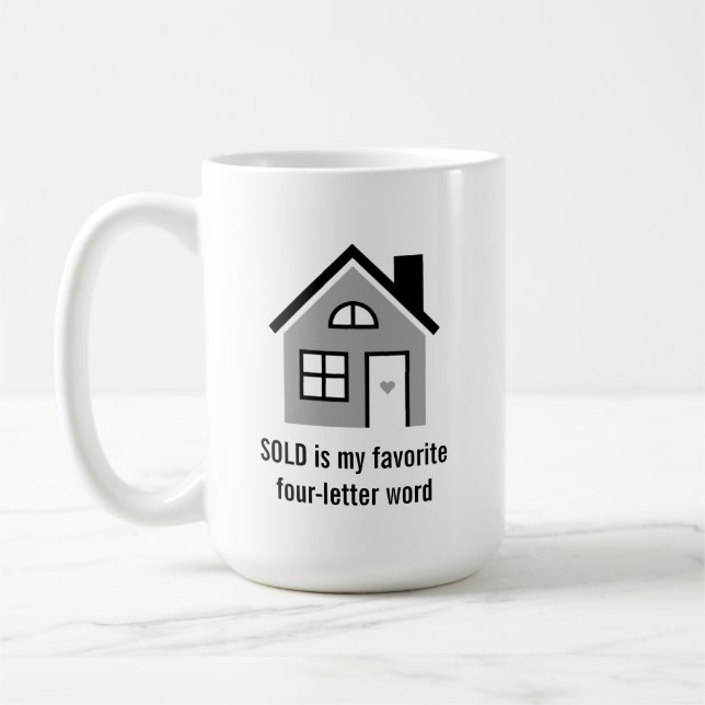 Mug Réalisateur amusant / Agent immobilier (Gauche)