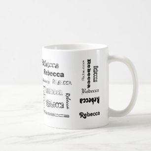 Mug Rebecca spécifique nommée