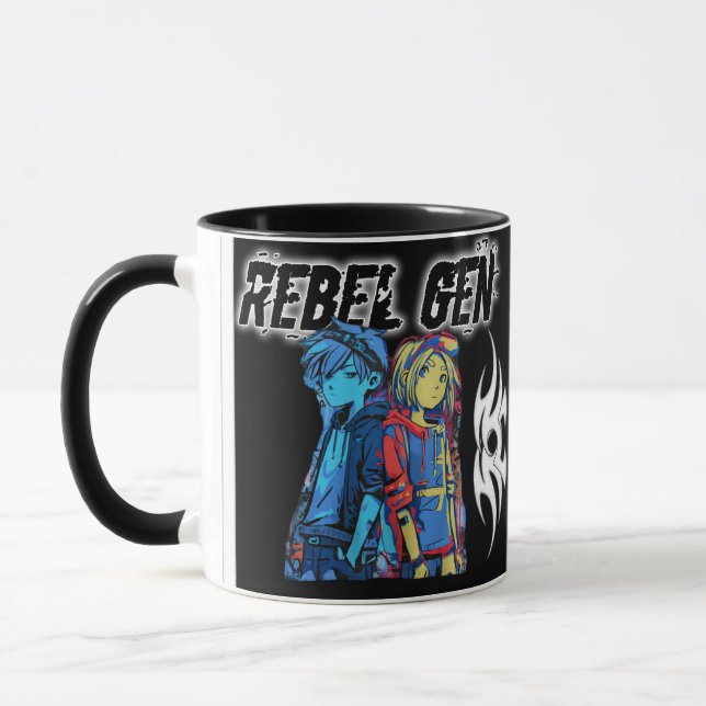 Mug Rebellion78 Rebel gen Tasse (Links)