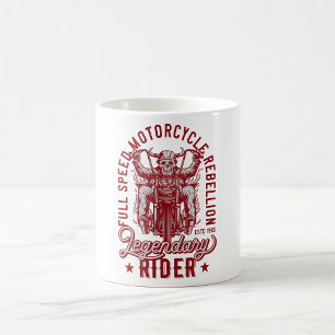Mug Rébellion moto à pleine vitesse