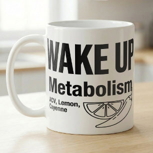 Mug Recette de métabolisme du citron de cayenne ACV du