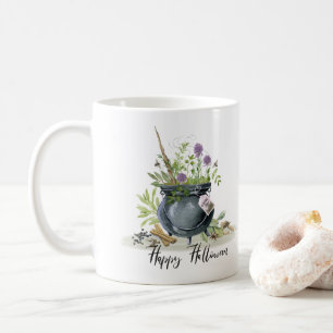 Mug Recette moderne Vintage de chaudron d'Halloween 1