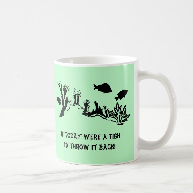 Mug Récif coralien avec la natation de poissons (Droite)