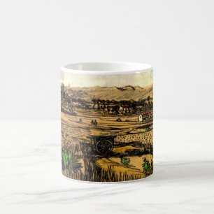 Mug Récolte en Provence Montmajour par Vincent van Gog