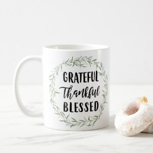 Mug Reconnaissant, reconnaissant, béni
