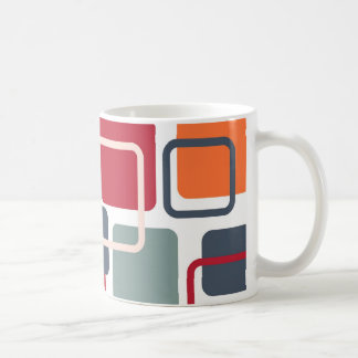 Mug Rectangles modernes 4 d'Eames