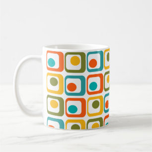 Mug Rectangles modernes du milieu du siècle