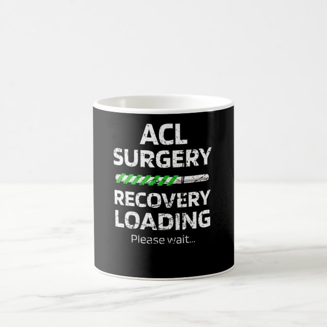 Mug Récupération de chirurgie ACL | ACL Survivant de l (Centre)