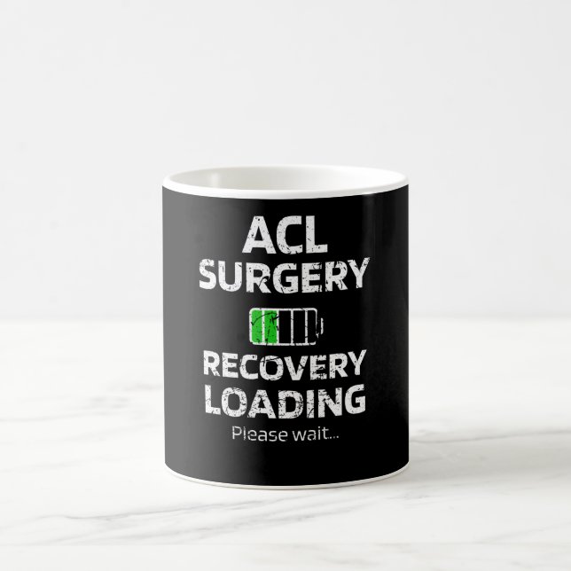 Mug Récupération de la chirurgie ACL| Survivant de la  (Centre)