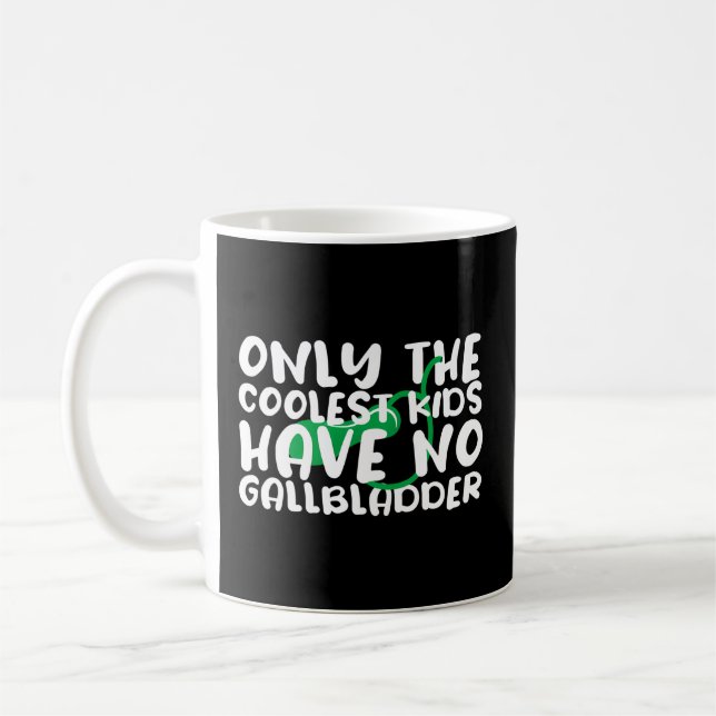 Mug Récupération de la chirurgie de la vésicule biliai (Gauche)