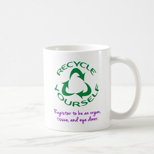 Mug Recycler soi-même (Droite)