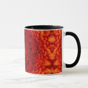 MUG RED DAHLIA