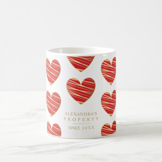 Mug Red Heart Best Friends All Occasion  (Centre)