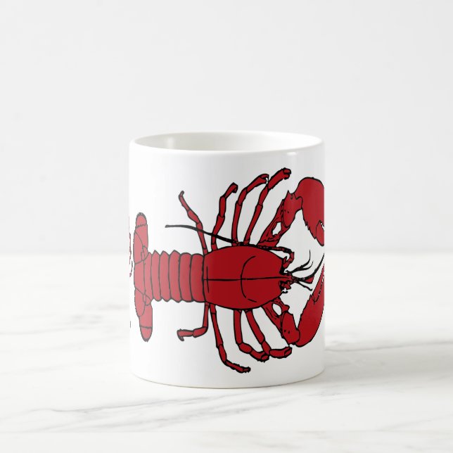 Mug Red Maine Lobster Thunder_Cove (Centre)
