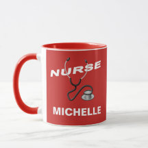 RED Nom personnalisable Nurse