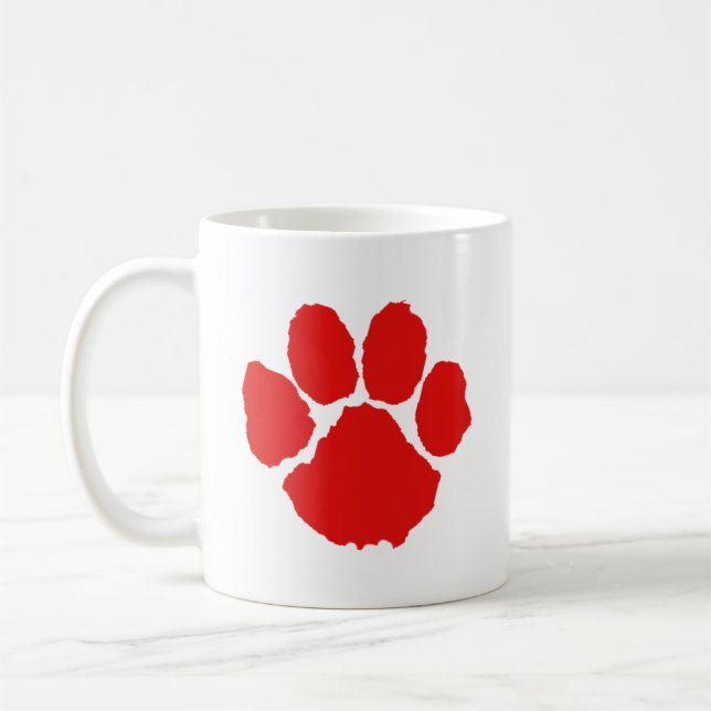 Mug Red Paw  Café  (Gauche)