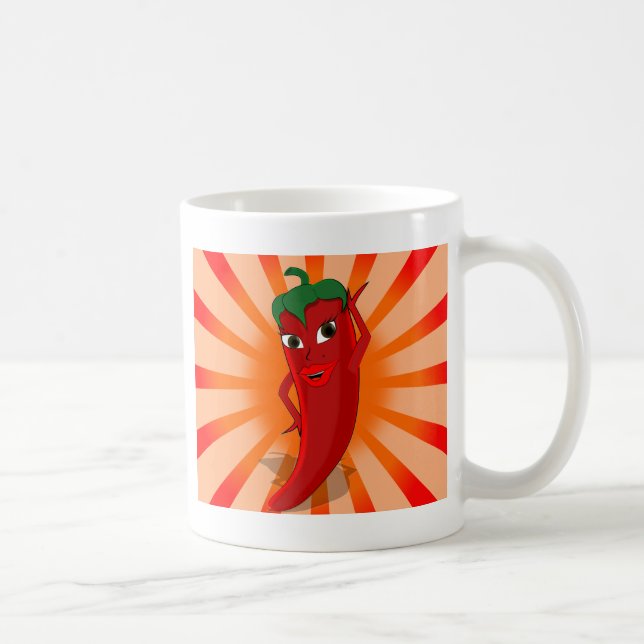 Mug Red Pepper Superstar (Droite)