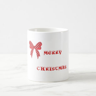 Mug Red Polka Dot Joyeux Noël