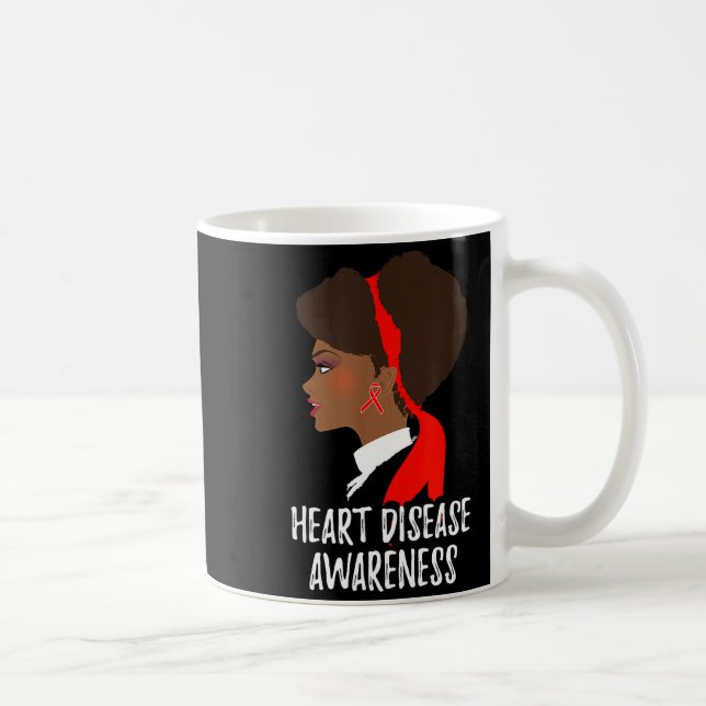 Mug Red Ribbon Month _ National Heart Disease Awarenes (Droite)
