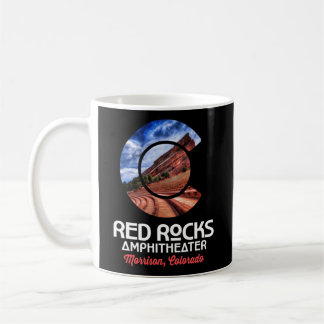 Mug Red Rocks Amphitheater Colorado Drapeau d'État Mor
