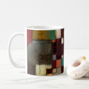 Mug Redgreen et rythmes violet-jaune, Paul Klee Art