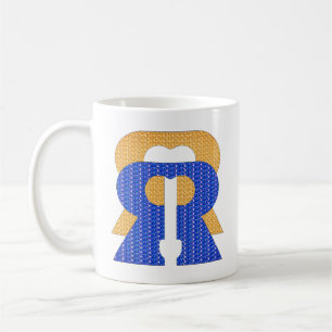 Mug Reese Rideout Bleu & Or