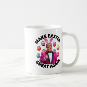Mug Refaire Pâques Grande Encore Drôle de Lapin Trump
