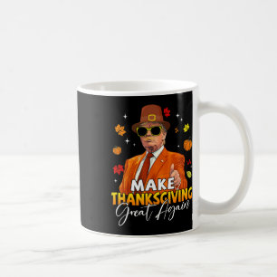 Mug Refaire Thanksgiving Great Again Automne Feuilles