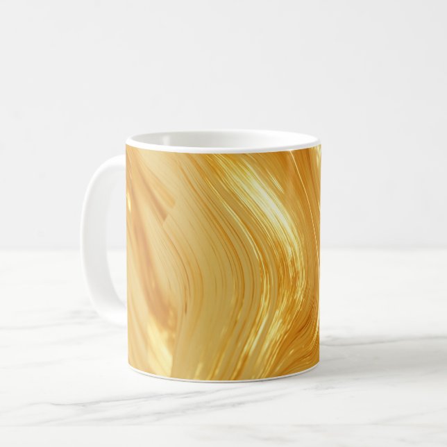 Mug Reflet couleur or (Devant gauche)