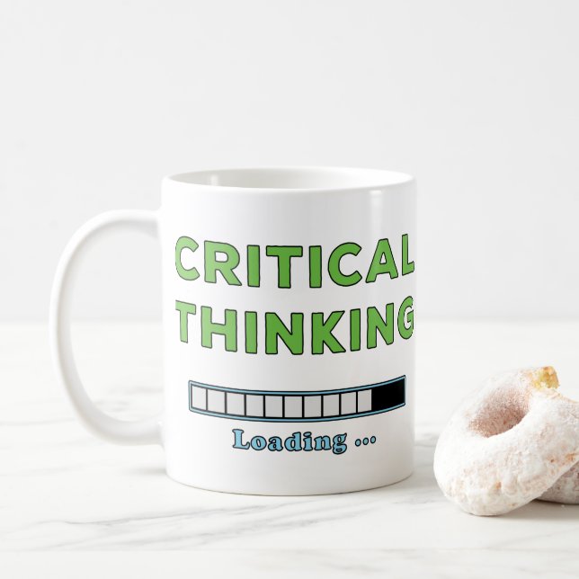 Mug Réflexion critique (Avec donut)