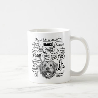 Mug Réflexion de chien - Goldendoodle