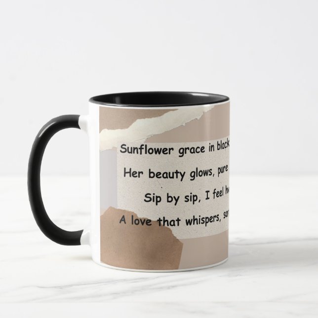 Mug Réflexion Romantique (Gauche)