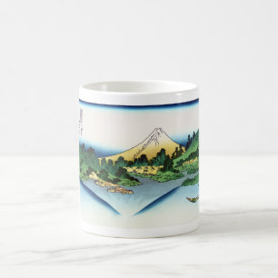Mug Réflexion sur le lac Misaka de la province de Kai