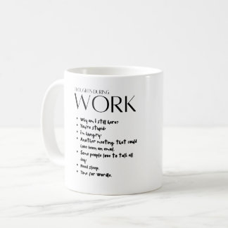Mug Réflexions sur le travail
