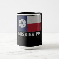 Refonte du drapeau d'État Vintage du Mississippi M