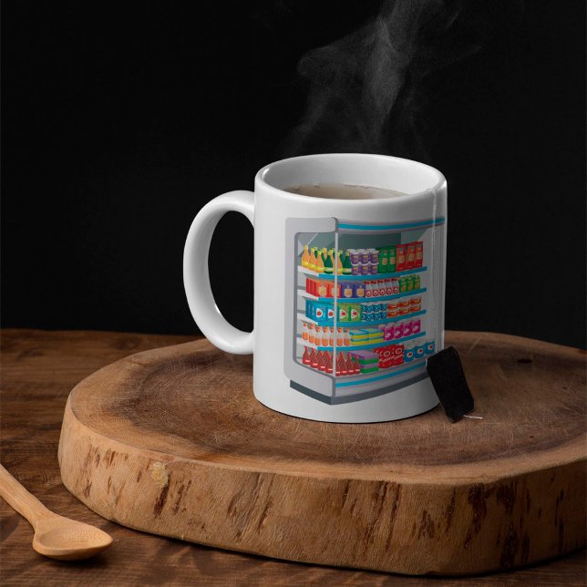 Mug Réfrigérateur laitier de supermarché (Créateur téléchargé)
