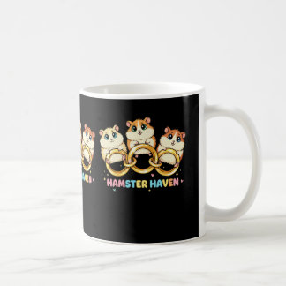 Mug Refuge pour hamster, design d'anneau mignon