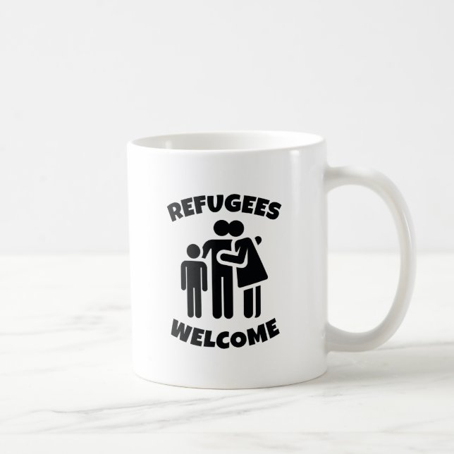 Mug Réfugiés bienvenus (Droite)