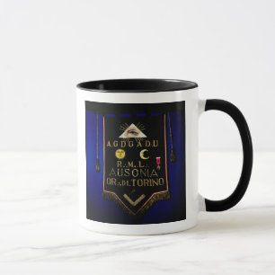 Mug Régalia maçonnique, de l'ordre de Turin